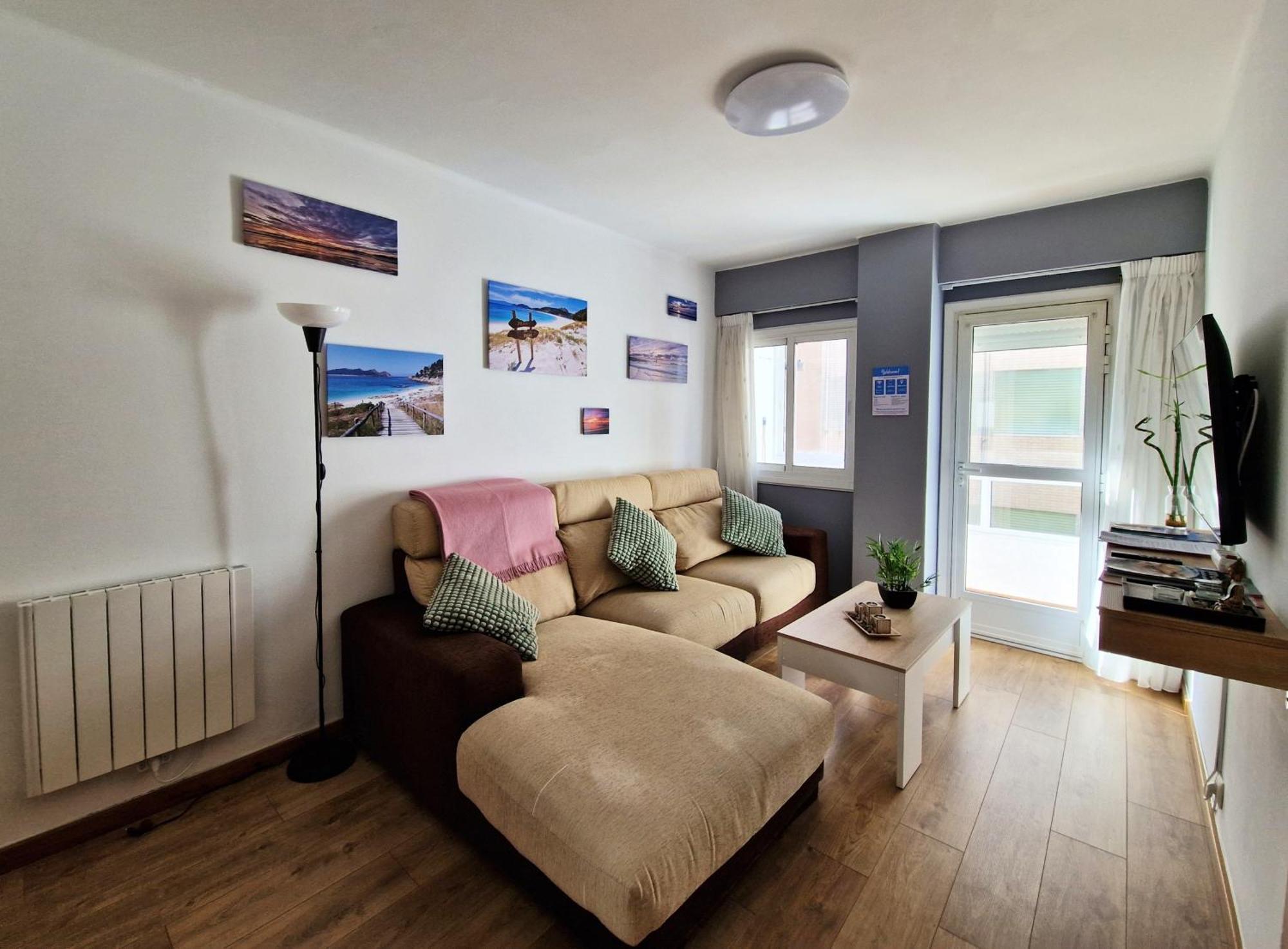 Apartamento Playa Bouzas - Vigo - Parking Free Eksteriør billede